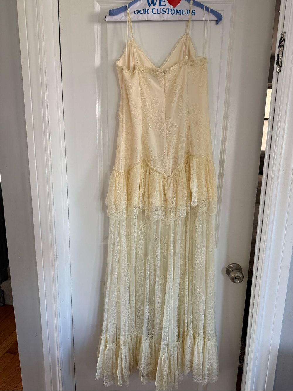 DE LA VALI Kala Lace Midi Dress - Picture 12 of 12